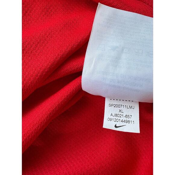 NIKE Men's Dri-Fit Superset Breathe Training T-shirt Red Size XL AJ8021 Tee Dry - Picture 9 of 9